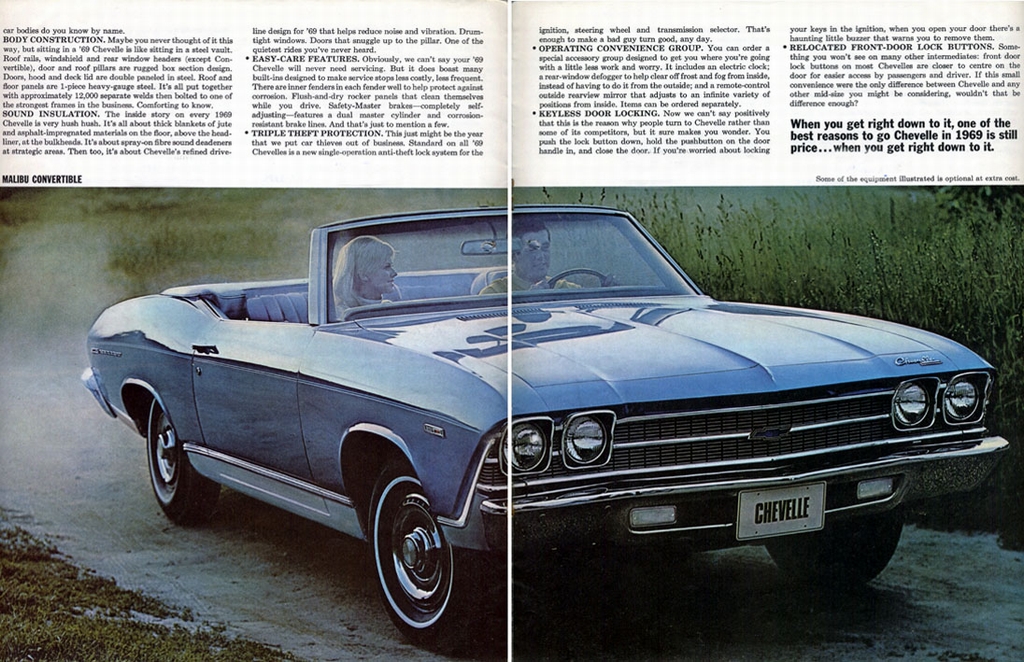 1969 Chev Chevelle Canadian Brochure Page 7